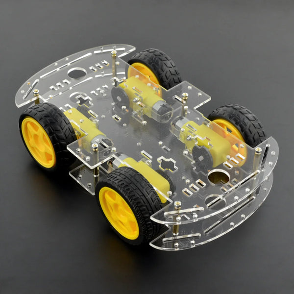 Robot Car Chassis Kit 2 Layer (4WD)