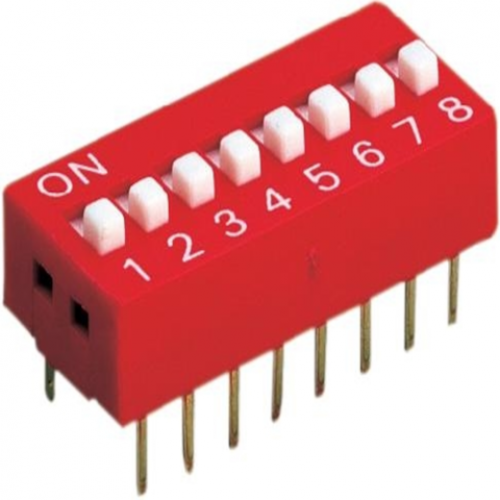 Dip Switch 8 Ways