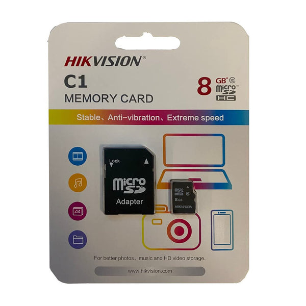 Hik vision Digital 8 GB micro SDHC Class 10 UHS-1 Memory Card