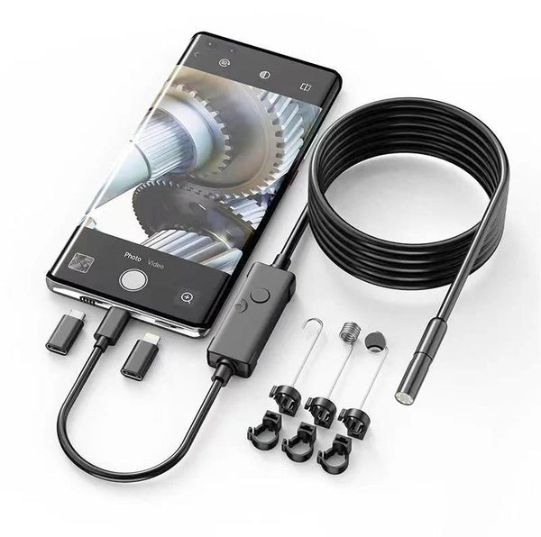 Endoscope Camera 5mm (USB type C - Water Proof) Semi Rigid Cable 5 Meter