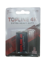 Topline 4K  9 V Battery (Extra Heavy Duty)