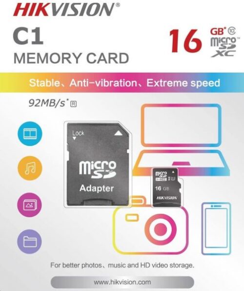 Hik vision Digital 16 GB micro SDHC Class 10 UHS-1 Memory Card