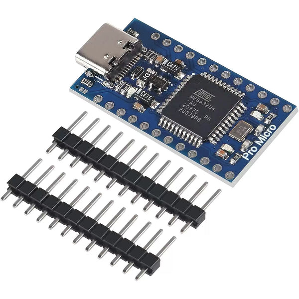 Arduino Pro Micro ATmega32U4-AU 5V/16MHz Module with Type-C USB (Orginal)