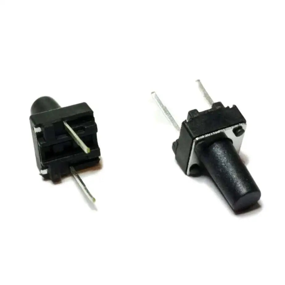 Push Button 2 pin 6x6x12mm