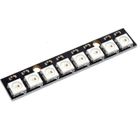 RGB LED Driver Module Round Board 8 LED (WS2812 5050)