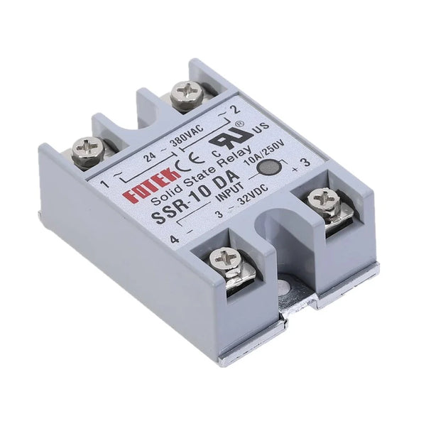 Módulo de relé de estado sólido aislado DC-DC de 10 amperios, SSR en salida de 3-32 V CC 5-30 V CC Módulo de relé de estado sólido aislado DC-DC de 10 amperios, SSR en salida de 3-32 V CC 5-30 V CC