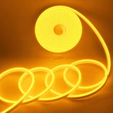 Neon Flexible LED Strip Light 5M (Yellow) 12VDC