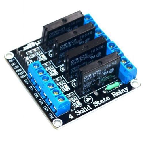 Solid State Relay Module (4 Channels- 5V)