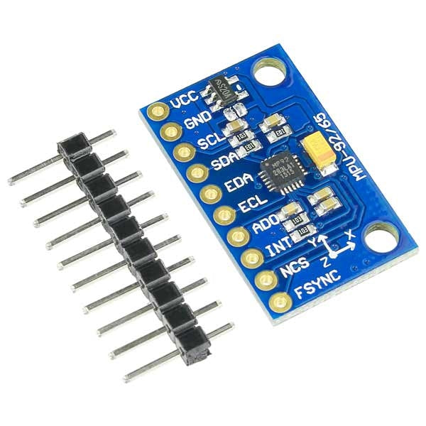 MPU 9250 (3 Axis Gyroscope + 3 Axis Accelerometer + 3 Axis Magnetometer)