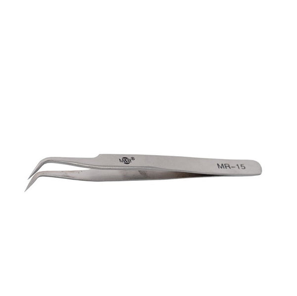 Curved Tip Tweezer (stainless steel) M&R (High Quality)