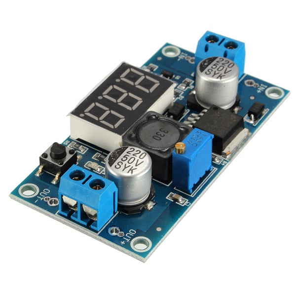 DC-DC Adjustable Step-Down Power Supply Module with Display (LM2596) 3A