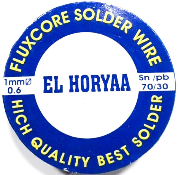ELHORYAA Solder Wire  (0.6mm - 70/30)