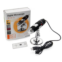USB Digital Microscope with LED Illumination (1000X)