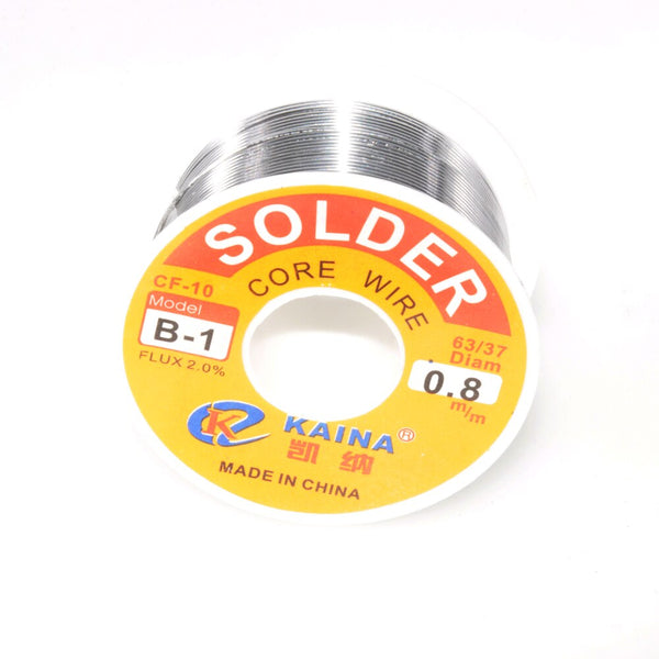 Quality Solder Wire (0.8mm - 63/37)  (100gm)